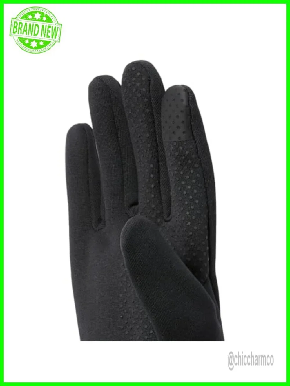 Polartec Power Stretch Touchscreen Gloves with Palm Overlay